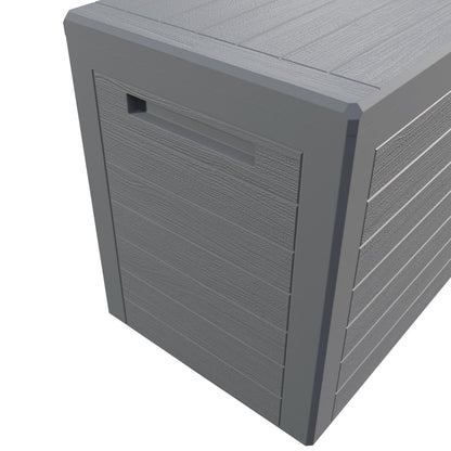 Baule da giardino Lille grigio 78x43,8x55cm