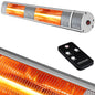 Stufa ad infrarossi 3000W color argento