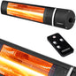 Stufa a infrarossi 2000W colore nero