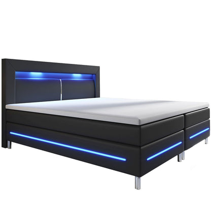 Letto a molle Norfolk - ecopelle