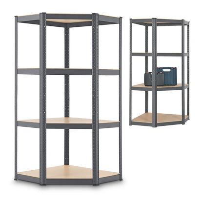 Scaffale ad angolo Corner Easy 160 x 75 x 40 - 75 cm