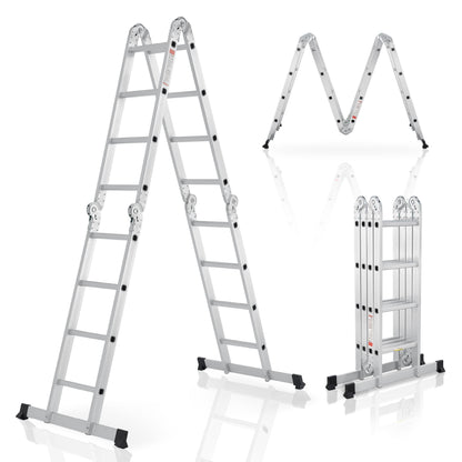 Scala multifunzionale in alluminio