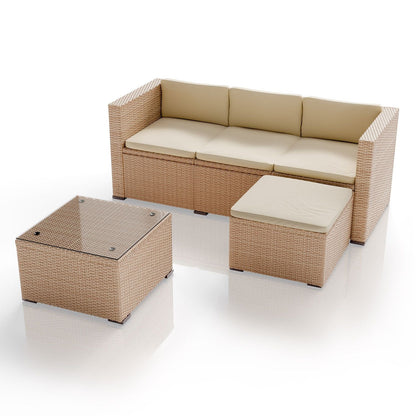 Salotto in polyrattan Punta Cana