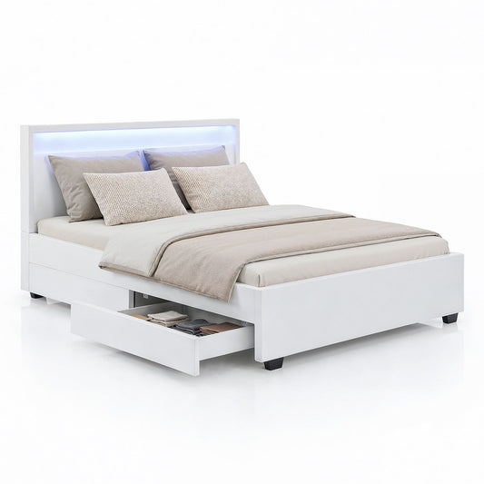 Letto imbottito Lyon