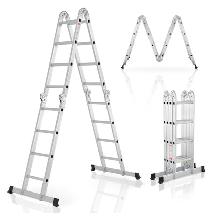 Scala multifunzionale in alluminio