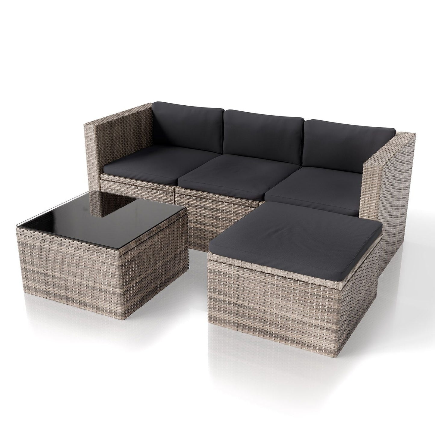 Salotto in polyrattan Punta Cana