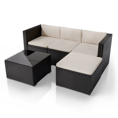 Salotto in polyrattan Punta Cana