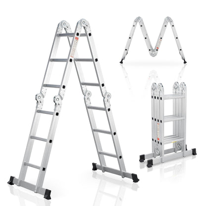 Scala multifunzionale in alluminio