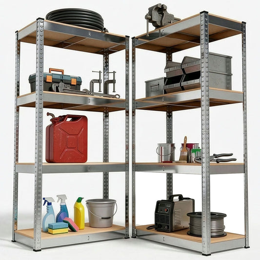Set di 2 scaffali Easy Storage 160 x 80 x 40 cm