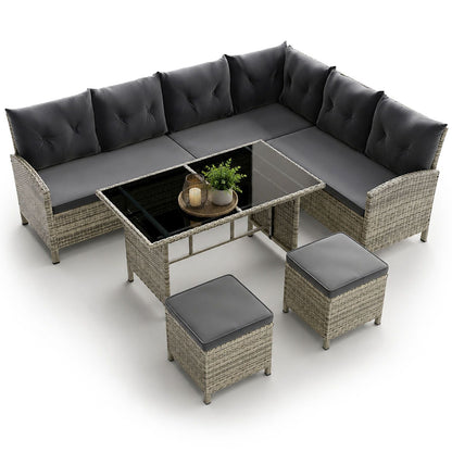 Salotto in polyrattan Manacor