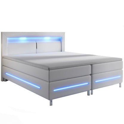 Letto a molle Norfolk - ecopelle