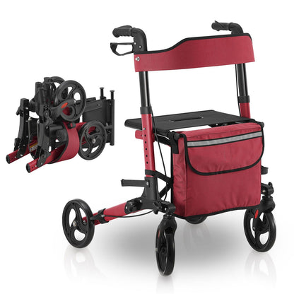 Rollator Vital in alluminio con sedile
