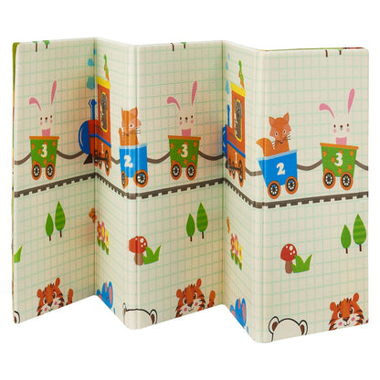 Tappeto da gioco 180 x 200 cm con vari motivi di animali