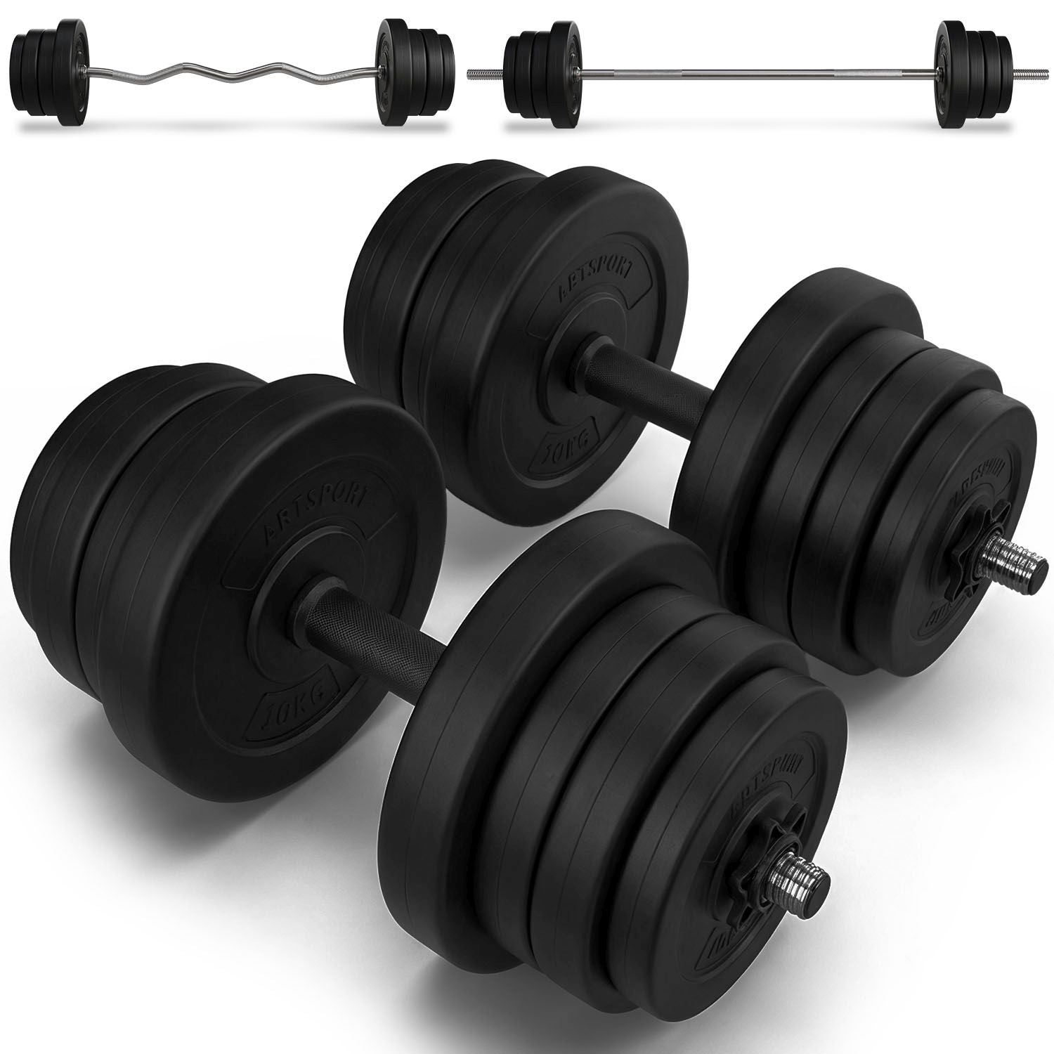 Set di manubri 3in1 60 kg