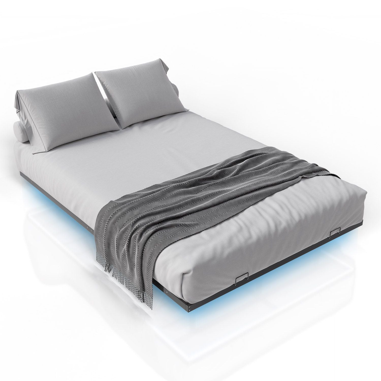 Letto galleggiante in metallo Palamos