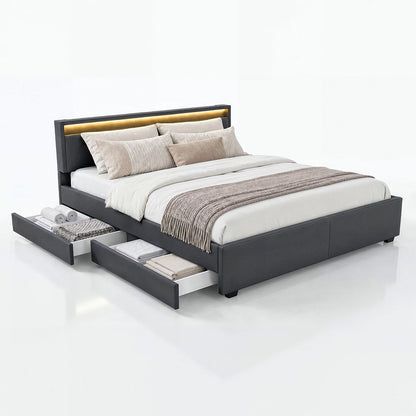 Letto imbottito Lyon
