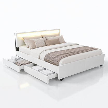 Letto imbottito Lyon