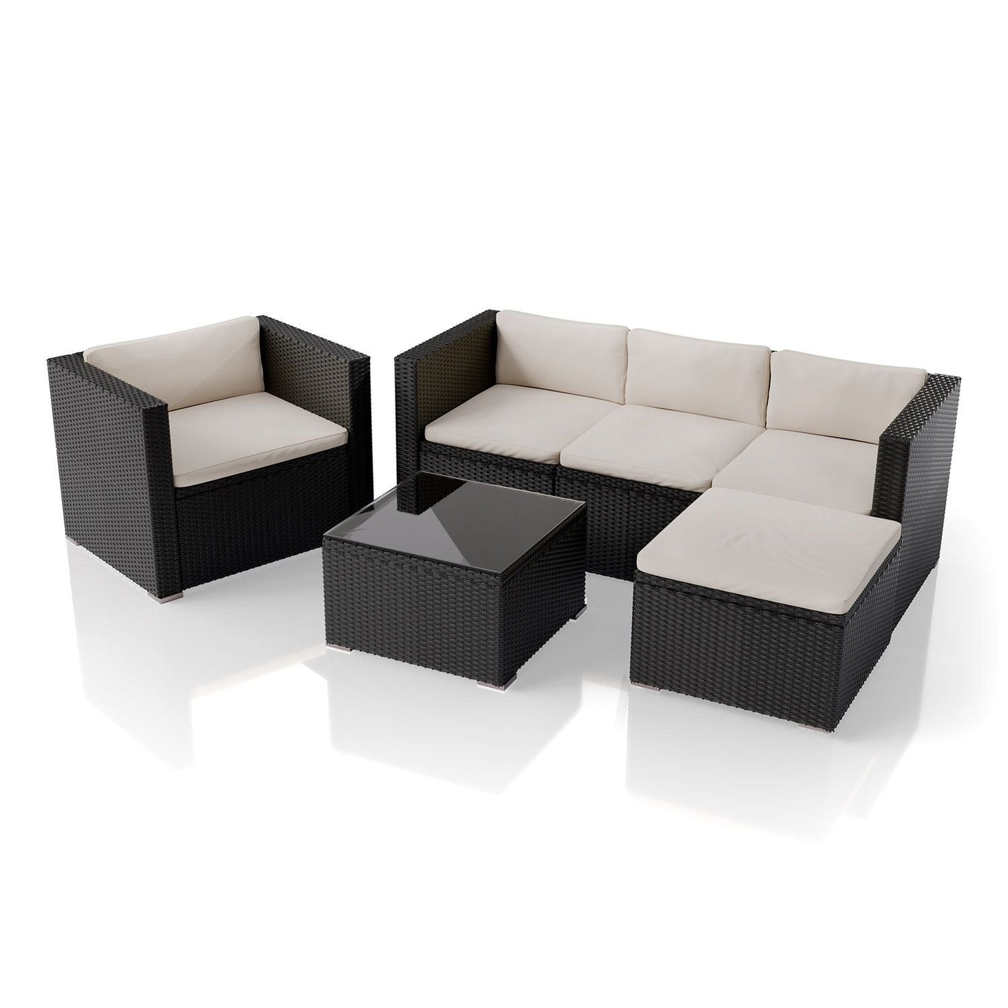 Salotto in polyrattan Punta Cana