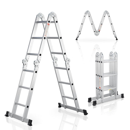Scala multifunzionale in alluminio