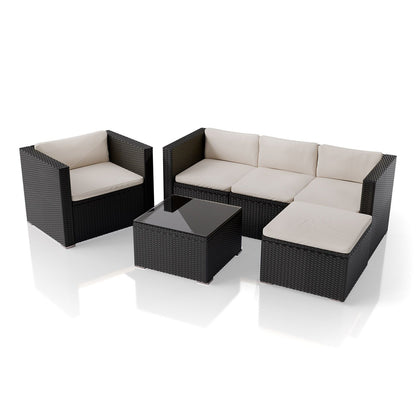 Salotto in polyrattan Punta Cana