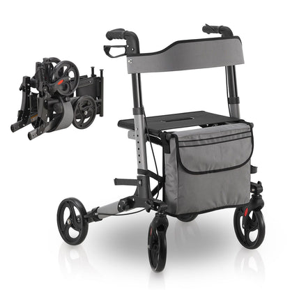Rollator Vital in alluminio con sedile
