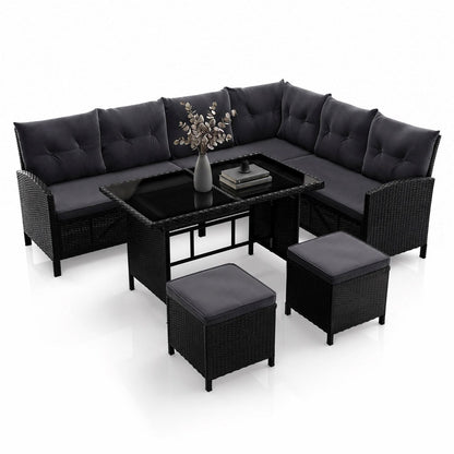 Salotto in polyrattan Manacor