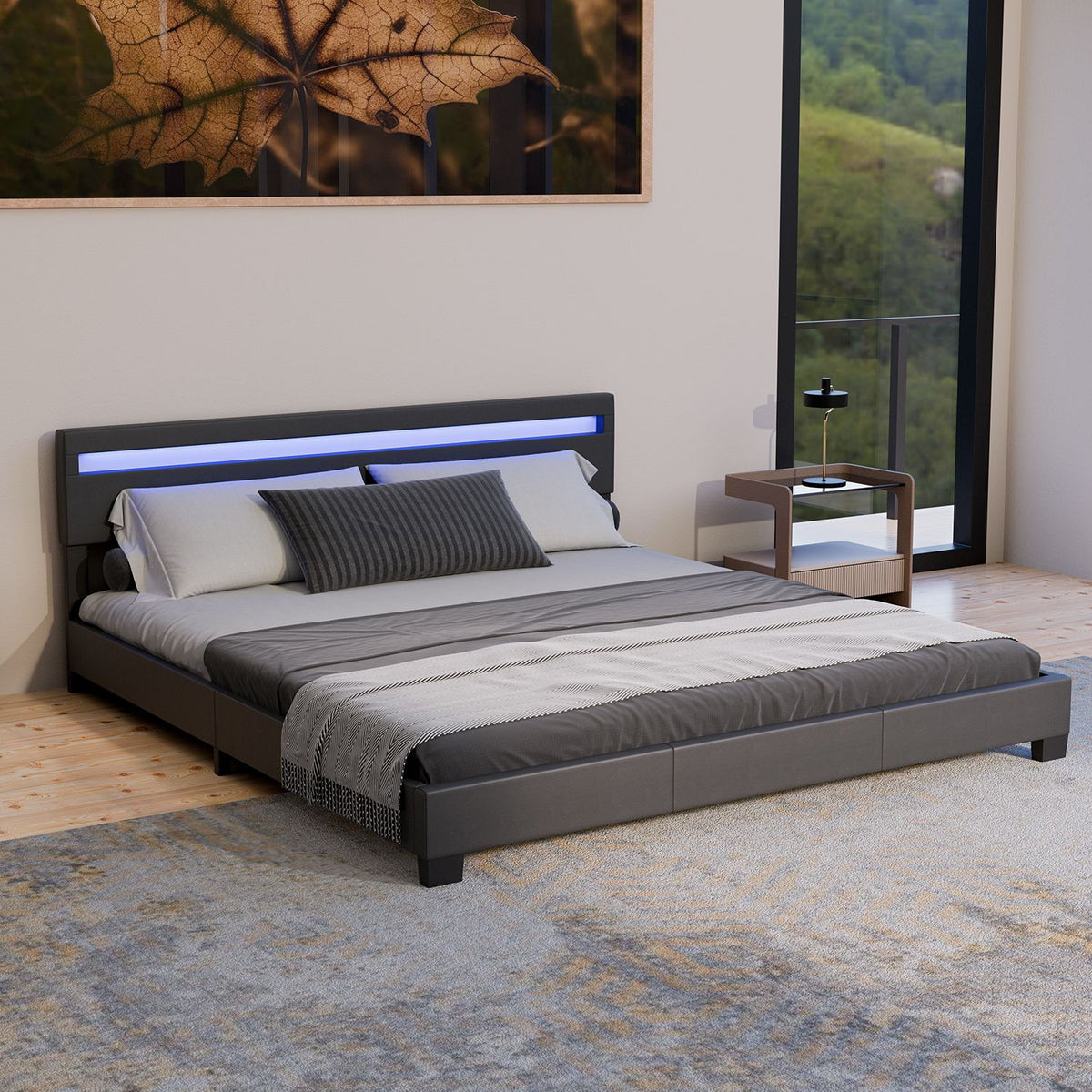 Letto imbottito Paris