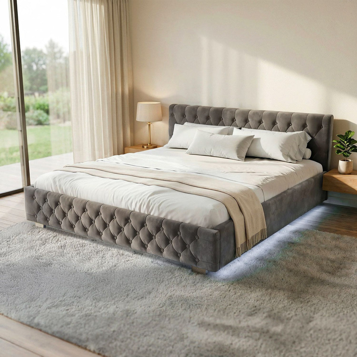 Letto imbottito Nizza
