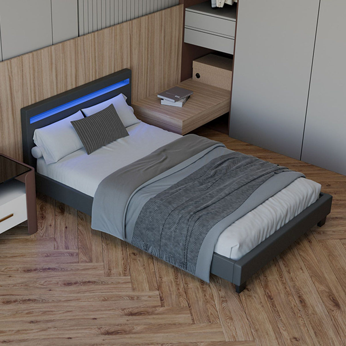 Letto imbottito Paris