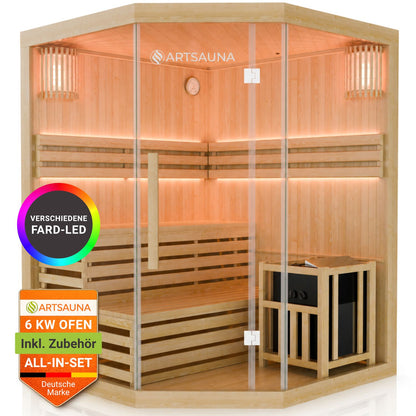 Sauna interna Espoo 200 Premium