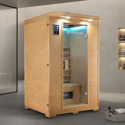 Cabina a infrarossi Oslo con radiatore in ceramica
