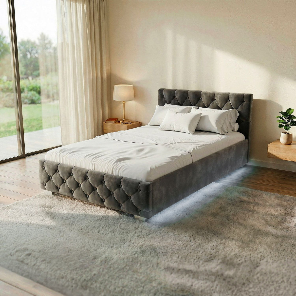 Letto imbottito Nizza