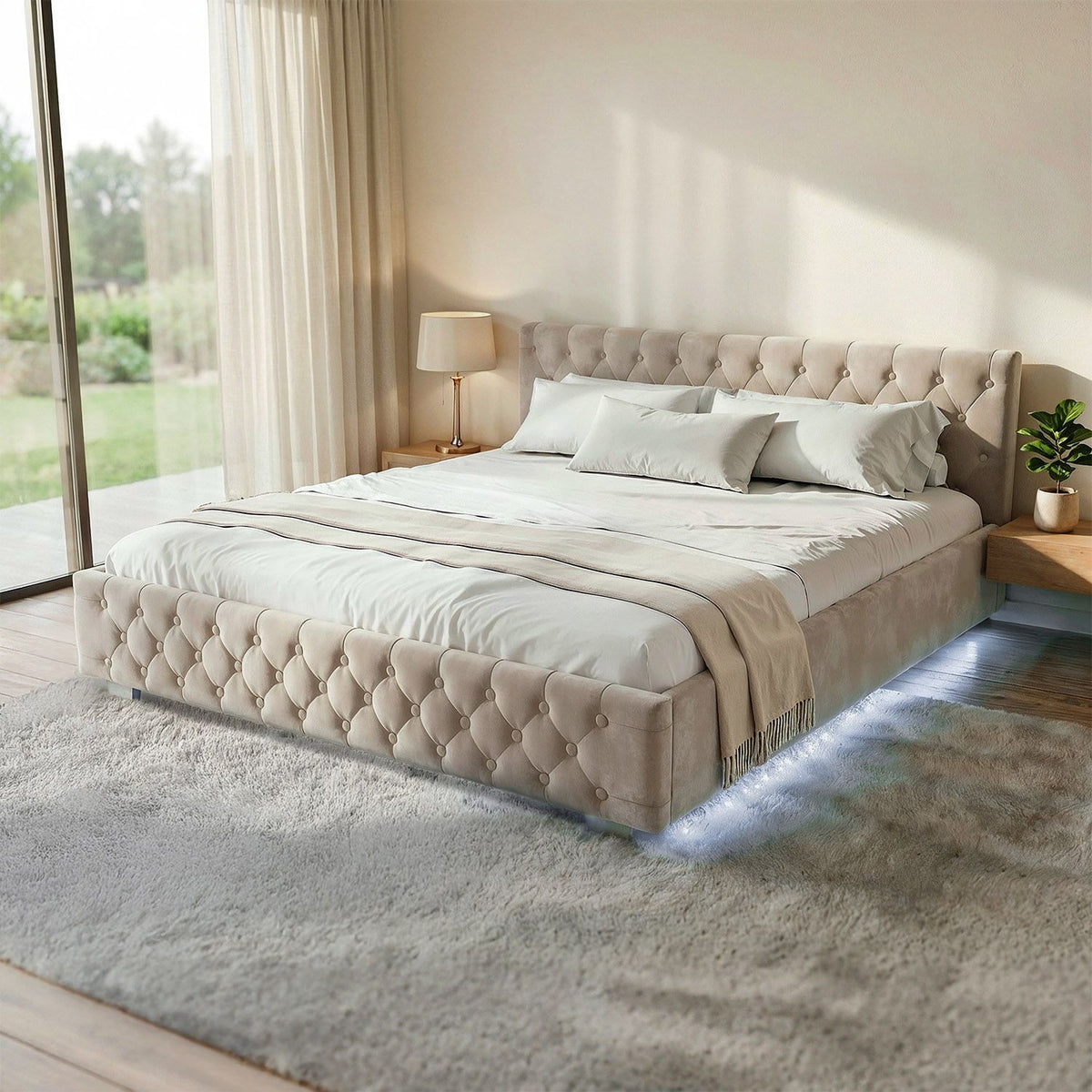 Letto imbottito Nizza
