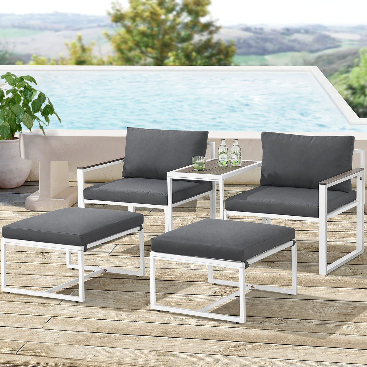 Set di divani da giardino Bari