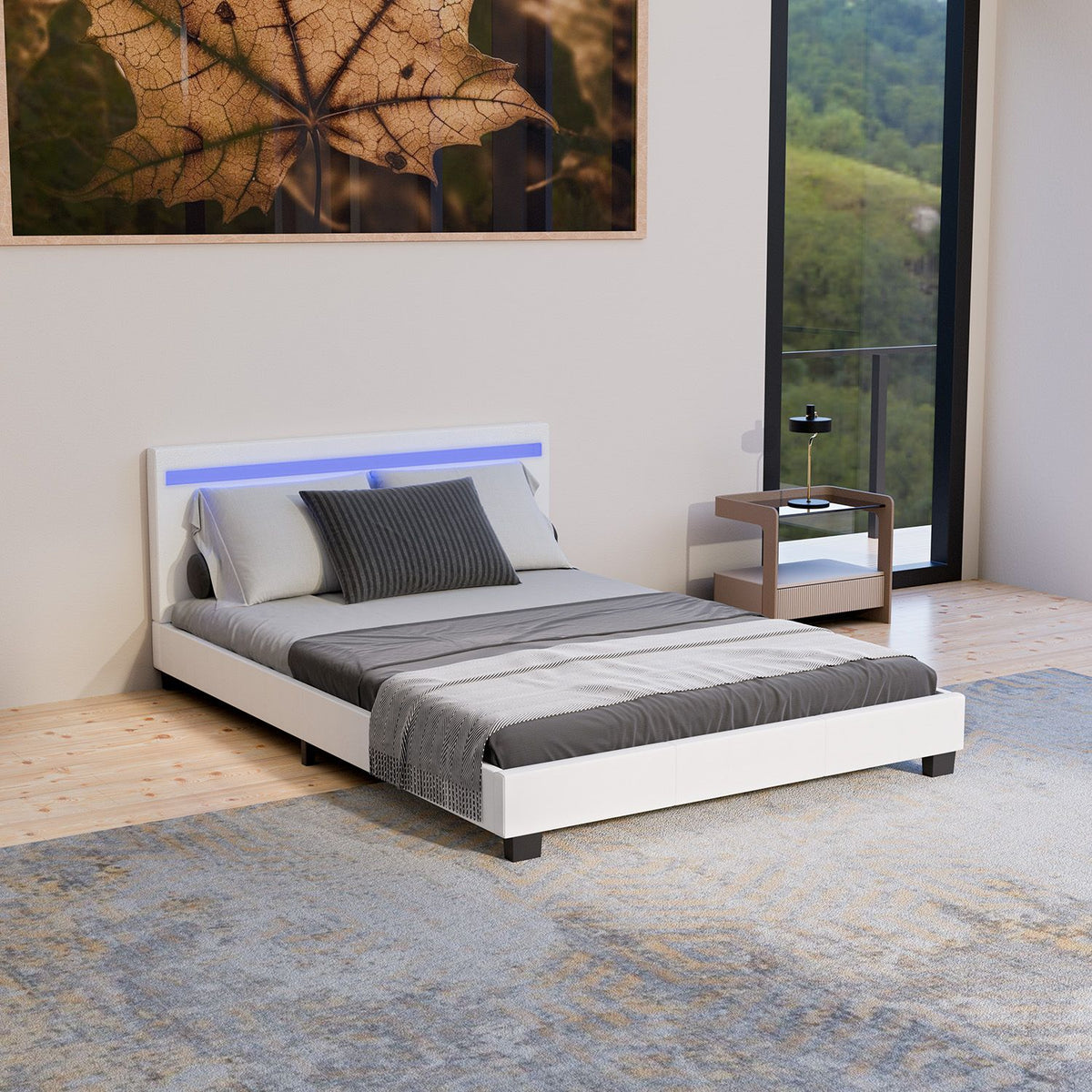 Letto imbottito Paris