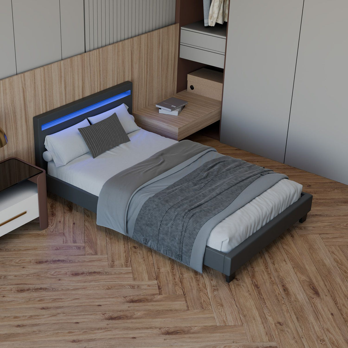 Letto imbottito Paris
