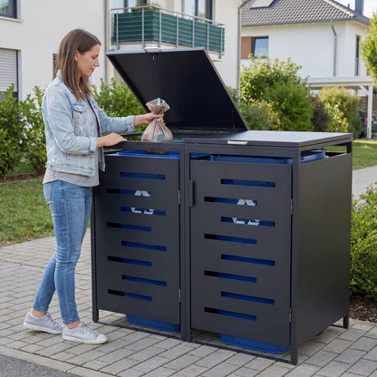 Cassonetto per rifiuti in metallo Arel