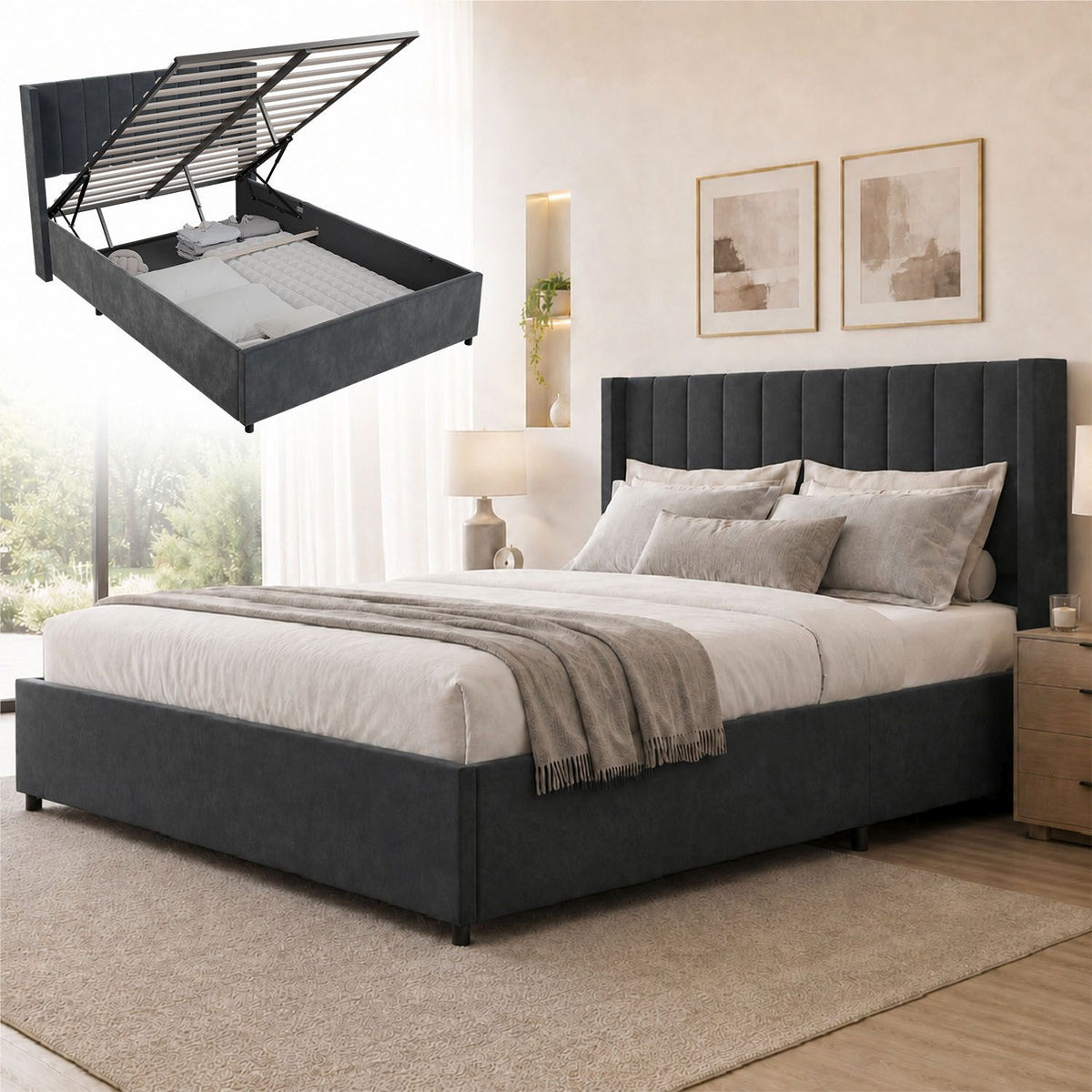 Letto imbottito Savona