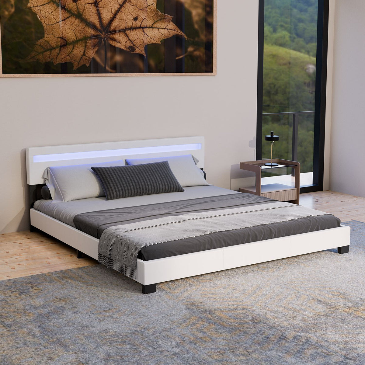 Letto imbottito Paris