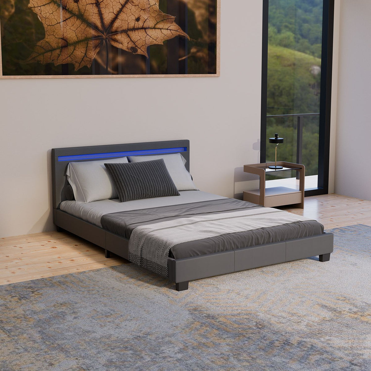 Letto imbottito Paris