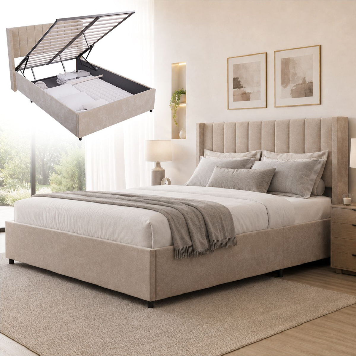 Letto imbottito Savona