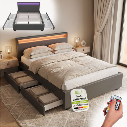 Letto imbottito Lyon