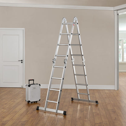 Scala multifunzionale in alluminio