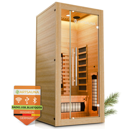 Cabina a infrarossi Kiruna 90 Premium