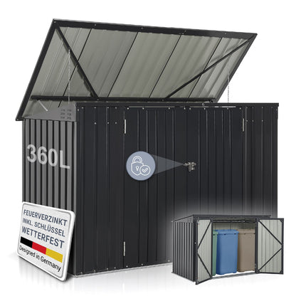 Contenitore per rifiuti Namur 1 , 9 m²