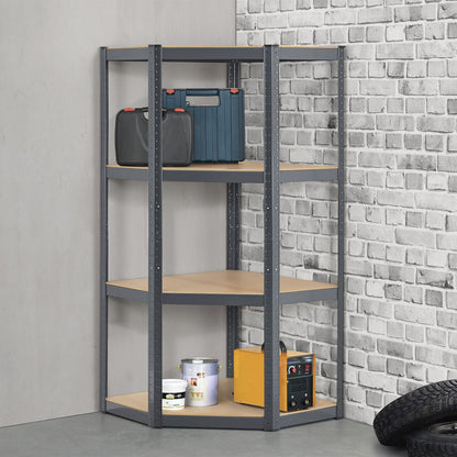 Scaffale ad angolo Corner Easy 160 x 75 x 40 - 75 cm