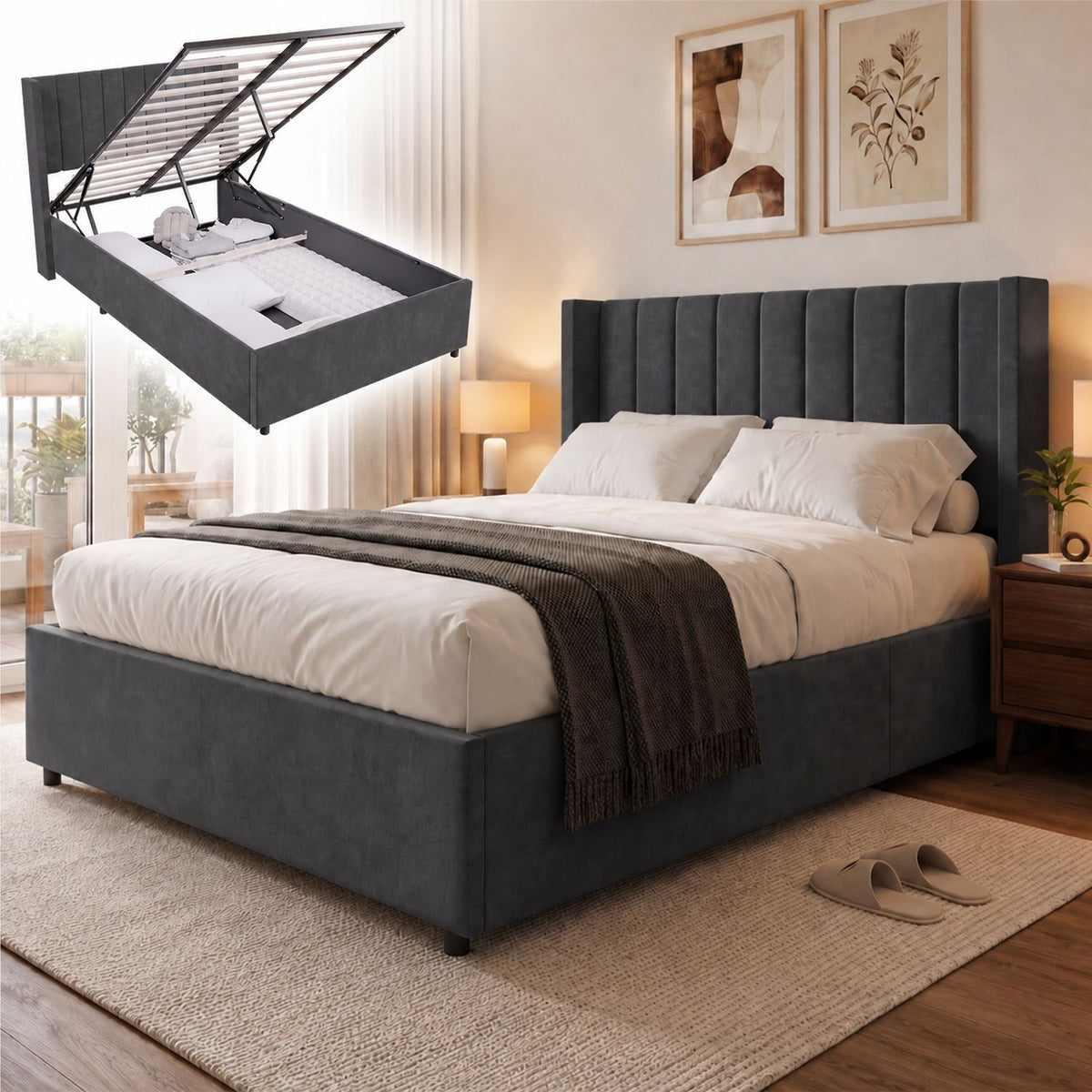 Letto imbottito Savona