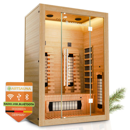 Cabina a infrarossi Kiruna 130 Premium