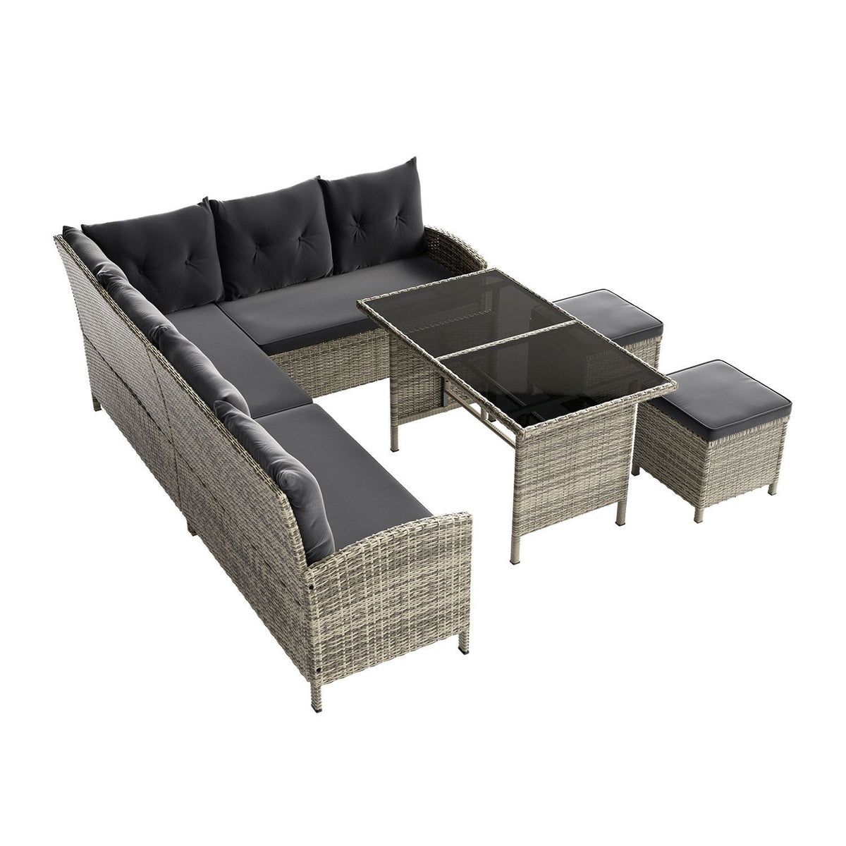 Salotto in polyrattan Manacor