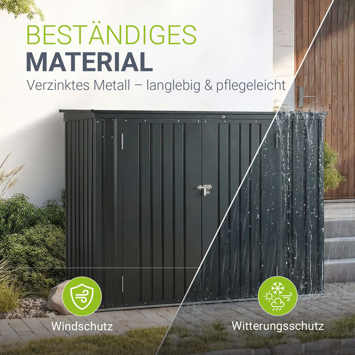 Contenitore per rifiuti Namur 1 , 9 m²